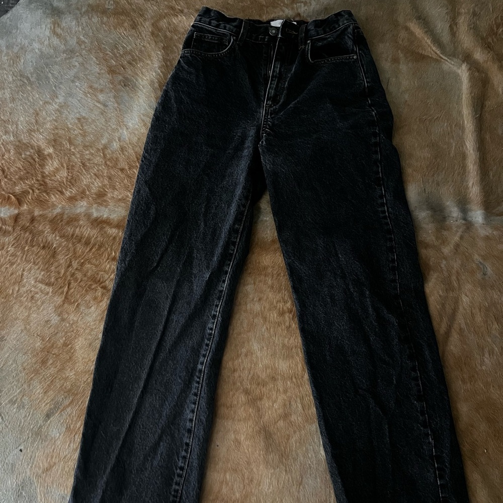Cotton On Loose Straight Black Jeans